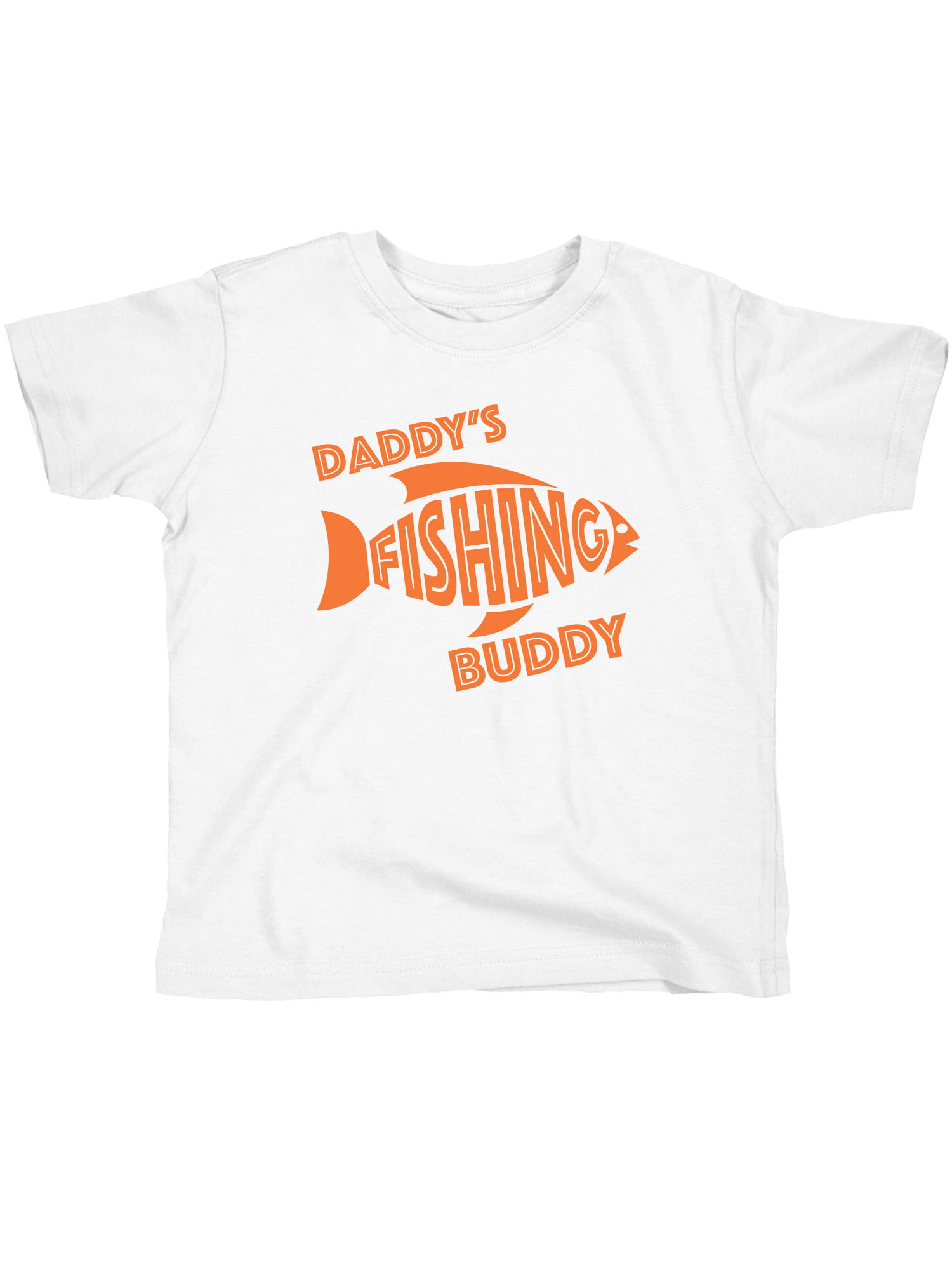 Daddy's Fishing Buddy Cute Funny Boys Children's Kids T Shirts T-Shirt Top 