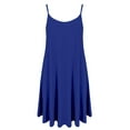 thumbnail image 1 of DYMADE Robe Débardeur d'Été Sans Manches Décontractée à Bretelles Spaghetti Couleur Unie pour Femmes, 1 of 2
