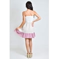 thumbnail image 3 of Vestido tricolor Roman Fashion /Juvenil, 85113 (Blanco /beige /mauve) beige M, 3 of 6