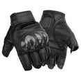 thumbnail image 1 of koolsoo Motorcycle Gloves Half Finger Anti Slip Breathable Fit foren Women M, 1 of 8