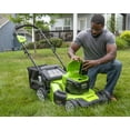 thumbnail image 4 of Greenworks 40V 21-Inch Brushless Cordless Push Walk-Behind Lawn Mower with 4.0 Ah and 2.0 Ah Batteries and Charger, Model 2527302AZ, 4 of 7