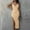 Beige Casual Dresses for Women 2023, variant on Dyegold Sundresses for Women Casual Beach - Maxi Dress for Women V Neck Sleeveless High Split Sexy Bodycon Slim Fit Spaghetti Strap Long Wedding Guest Dress
