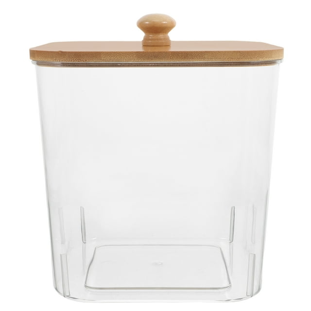 Transparent Laundry Powder Storage Container With Lid For Organizing Washing Powder Scent Beads Dryer Sheets Household Essential