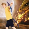 thumbnail image 2 of 3PCS Kids Dragon Costume Set Creative Dragon Mask and Wings Tail for Halloween, 2 of 7
