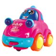 thumbnail image 2 of Cartoon Baby Car Colorful LED Flashing Music Inertial Electric Car Truck Infant Toddler Toys Color Random, 2 of 8