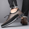 thumbnail image 2 of Mepaouo Loafers for Men Lace-up Anti Slip Casual Shoes Business High Range Versatile Dress Shoes, 2 of 5