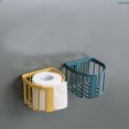 thumbnail image 4 of Adhesive Tissue Holder Tissue Dispenser Holder and Trash Bag Holder for Kitchen, Holds Boxes of Tissues, Trash Bag, 4 of 5