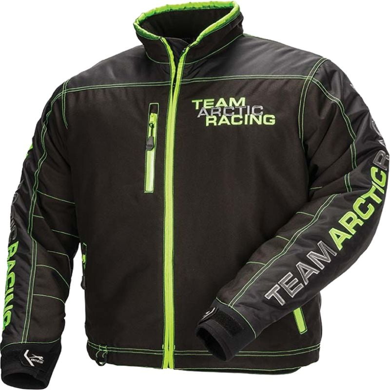 Arctic Cat New OEM Men's Team Advantage Jacket, Black/Lime, Medium, 5280-032 - Walmart.com