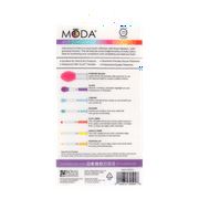 Moda Brush Jelly Gumdrop Full Face 7pc Makeup Brush Set