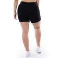 thumbnail image 6 of Athletic Works Women's Plus Size Core Active Dri-Works Bike Shorts, 6 of 6