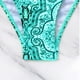 thumbnail image 4 of Traje de Baño de Tres Piezas para las Mujeres de Moda Casual Corbata Sexy Cintura Alta Cristal Beach Bikini Set, Poliéster, 4 of 9