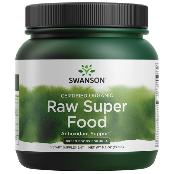 Swanson Certified Organic Raw Super Food 8.5 oz Powder