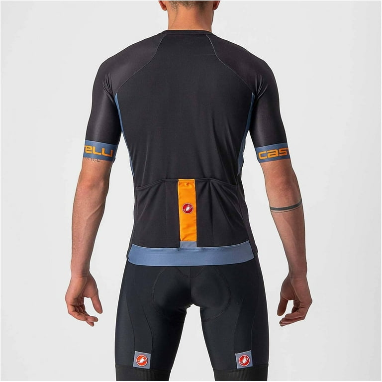 Castelli Men's Entrata VI Jersey, Quarter Length Sleeve Zip Up