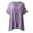 Purple, variant on Swim Coverup Ladies Summer Patchwork Flower Border Sun Beach Bikini Smock Skirt Large Size Swimsuit Cover White,A
