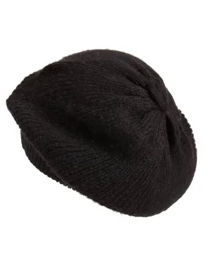 Kate Spade New York Beret Hat Black for 