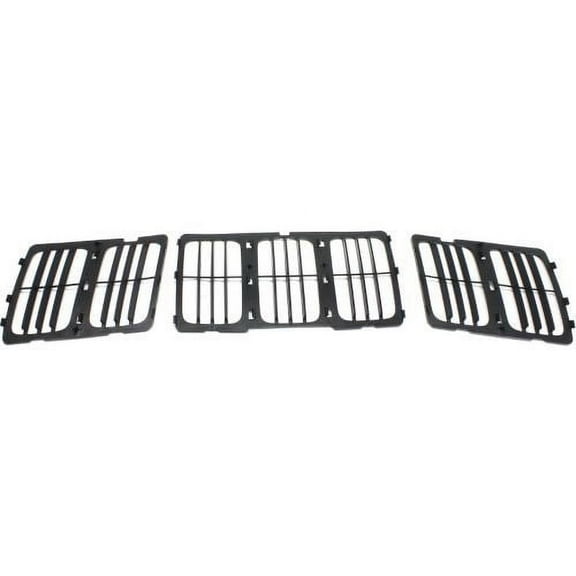 GO-PARTS Replacement for 2014 - 2016 Jeep Grand Cherokee Grille Assembly (CAPA Certified) CH1200369C CH1200369C Replacement For Jeep Grand Cherokee