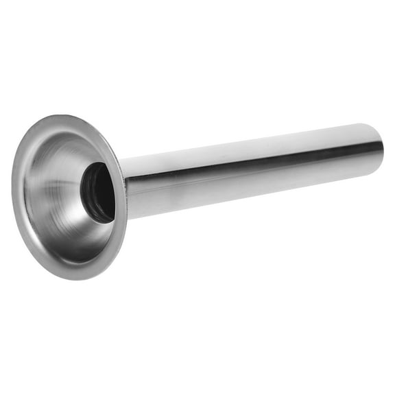 SWETRACE stuffing tube Sausage Stuffing Tube Silver Simple Design Home Cooking 1Pcs