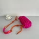 thumbnail image 3 of Bolso Bandolera Acolchado para Mujer Con Correa Cuerda Trenzada (rosa) Rojo, 3 of 4