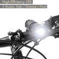 thumbnail image 4 of Bicycle Front Head Light Waterproof LED Bike Safety Flashlight Taillight, 4 of 6