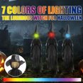 thumbnail image 4 of Ounissouiy Adorno resplandeciente de noche Jardín de Halloween Decoración aterradora Kits de decoración para fiestas No.01, 4 of 6