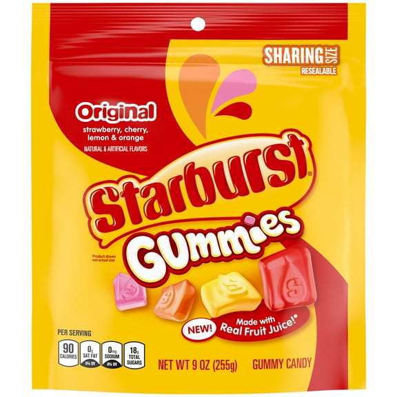 Starburst Gummies Original Gummy Candy, Sharing Size - 9 oz Bag