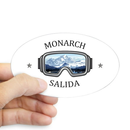CafePress - Monarch Ski Area Salida Colorado Sticker - Sticker