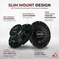 thumbnail image 5 of Massive Audio MX65S Haut-Parleur 6,5 Po Peu Profond, 5 of 5