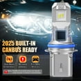 thumbnail image 5 of For Nissan Sentra 1995-1999 4x 9004 H3 6000K LED Headlight Fog Light Bulbs Kit Plug-N-Play High Power Lamps, 5 of 15