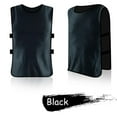 thumbnail image 3 of Kids Sports Training Vest,Football Soccer Training Pinnies Jerseys,Quick-dry Breathable Training Bib Vest,Black, 3 of 3