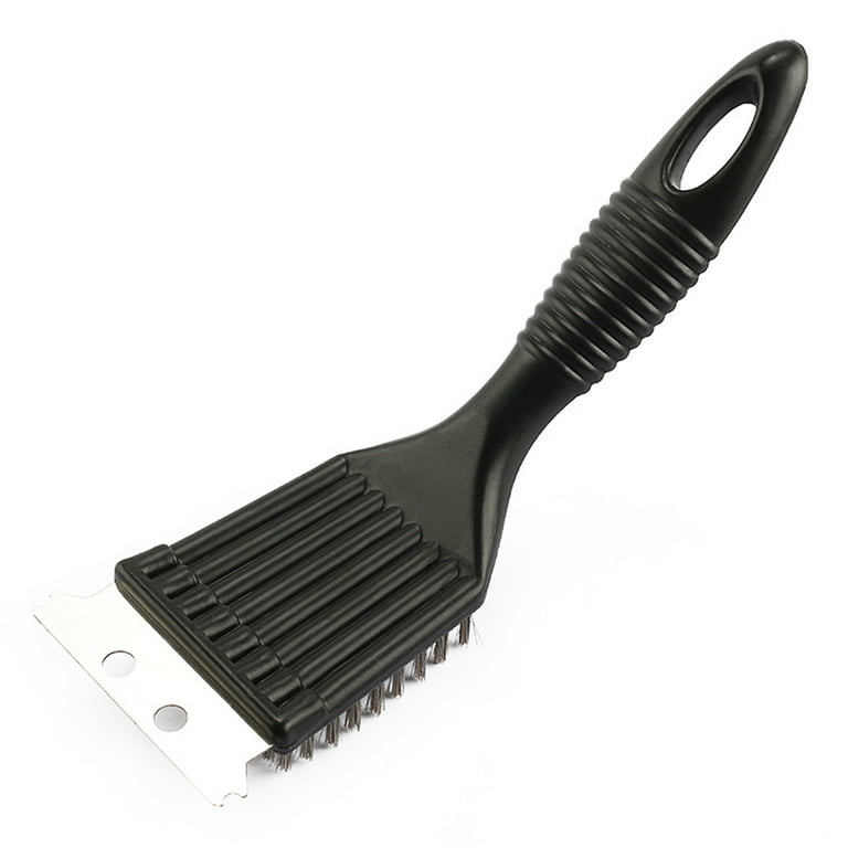 2pcs 17 Grill Brush for Outdoor Grill Stainless Grill Cleaner Brush and  Scraper