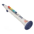 thumbnail image 2 of Clarinet Educational Toy, Colorful Key Volume Adjustable Funny Portable Clarinet Toy Birthday Gift Cute  For Holiday Party Red,White, 2 of 8