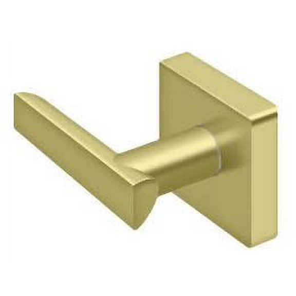 Deltana Zlls4 Livingston Non-Turning One-Sided Dummy Door Lever - Brass
