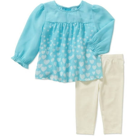 Healthtex Newborn Baby Girl Chiffon Tuni