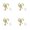 S-2.61in, variant on 1Pcs Bow Knot Hooks, 2.61in Alloy Hanging Bowknot for Kitchen, Bathroom, Laundry, Multi Purpose Decorative Wall Hooks for Coats, Keys, Hats, Towels