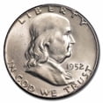 thumbnail image 2 of 1952 Franklin Half Dollar AU-58 PCGS ('Bugs Bunny'), 2 of 3