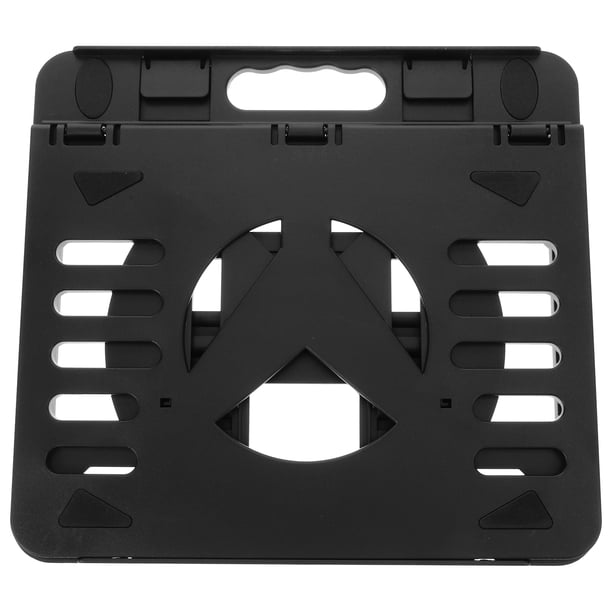 Soporte de computadora portátil plegable soporte para computadora portátil plástico ajustable para el hogar