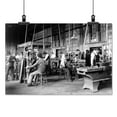 thumbnail image 2 of Print: Young Men Training In Use Of Machinery At Hampton Institute, 2 of 4