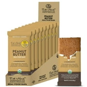 EatToHeal Peanut Butter Real Food Bar-Plant Based, Gluten-Free, Vegan