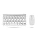 thumbnail image 2 of Kit De Teclado Y Mouse Inalámbrico Delgado Impermeable De 2,4 Ghz Para Computadora Portátil De Escritorio Plateado Advancent EL006236-00, 2 of 6