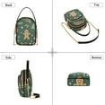 thumbnail image 3 of FORMRS Crossbody Bag for Women Quilted Travel Shoulder Cell Phone Purse with Chain Strap Handbag, Christmas Gingerbread, 3 of 7