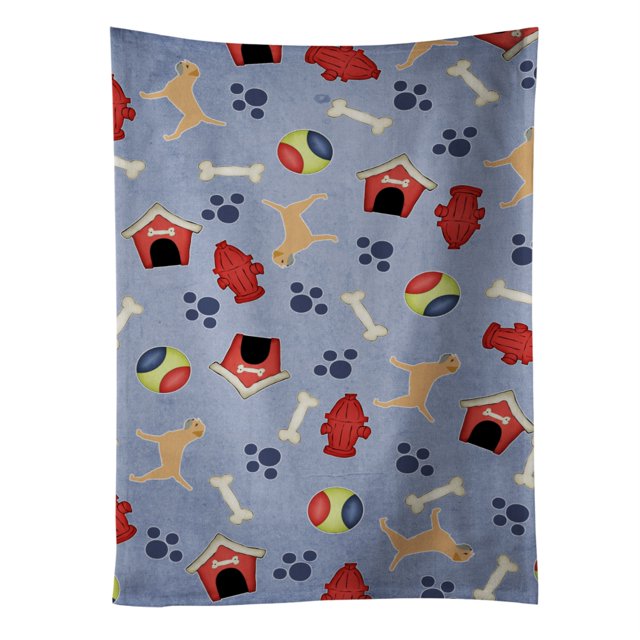 Toalla de cocina Border Terrier Dog House Collection Caroline's Treasures BB3889KTWL 25 x 15 multicolor