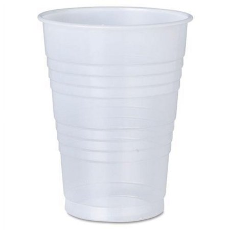 Solo Galaxy Drinking Cup 10 oz. Translucent Plastic  Sleeve of 100