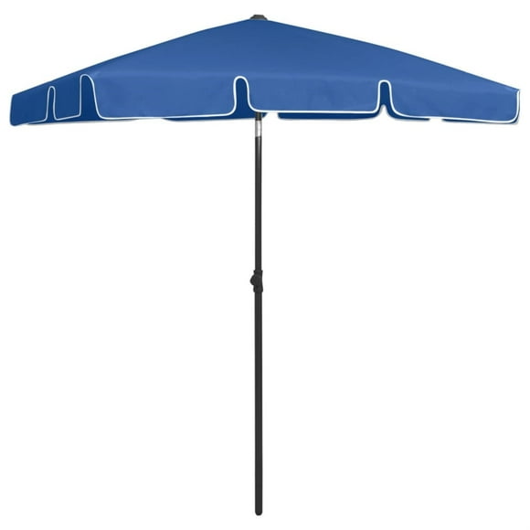 Sombrilla de Playa Casafoyer Azul Celeste 180x120 cm Poliéster