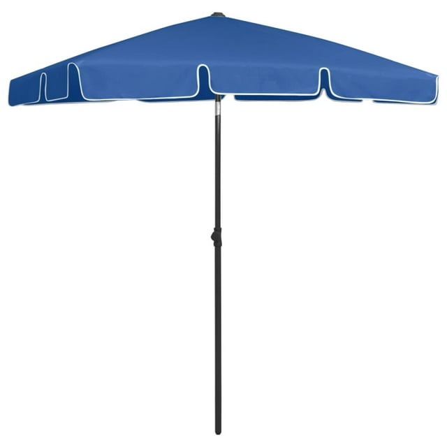 Sombrilla de Playa Casafoyer Azul Celeste 180x120 cm Poliéster