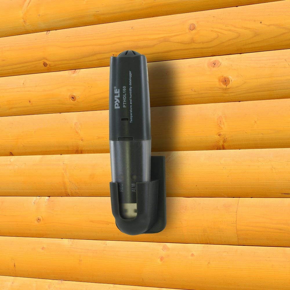 Pyle Temperature and Humidity USB Data-Logger, Hygrometer/Thermometer Meter, Warning/Alarm Function