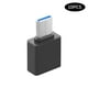 thumbnail image 3 of Cateissary 10 Uds. Adaptador de Cable USB 3,0 tipo C OTG tipo C convertidor de USB-C OTG para ratón teclado USB disco Flash Teléfono y Comunicación Negro 10 piezas, 3 of 6
