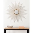 thumbnail image 2 of Safavieh  Marinda Braided Gold Sunburst 41-inch Decorative Mirror - 41" x 41" x 0.8", 2 of 5