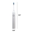 thumbnail image 3 of Xihbxyly Cepillo de Dientes Eléctrico, 6 Modos de Limpieza, 4 Cabezales de Repuesto, Resistencia Al Agua Ipx7, Carga Rápida Por Usb, 60 Días de Batería, Ideal para El Cuidado Bucal Diario, Blanco, 22, 3 of 7