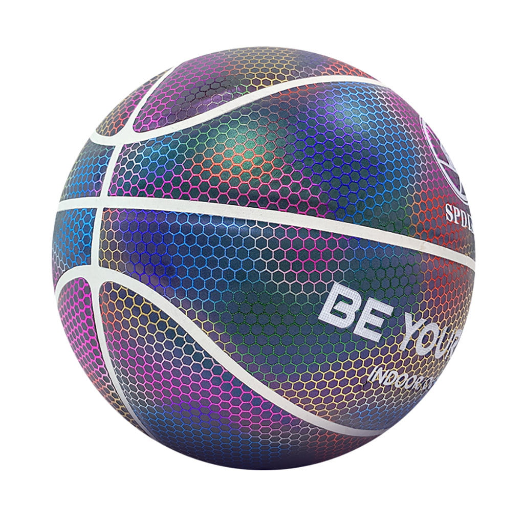 Glow Illuminated Ball Night Game 7 Size/650g Weight Light-Up Basketball LED 