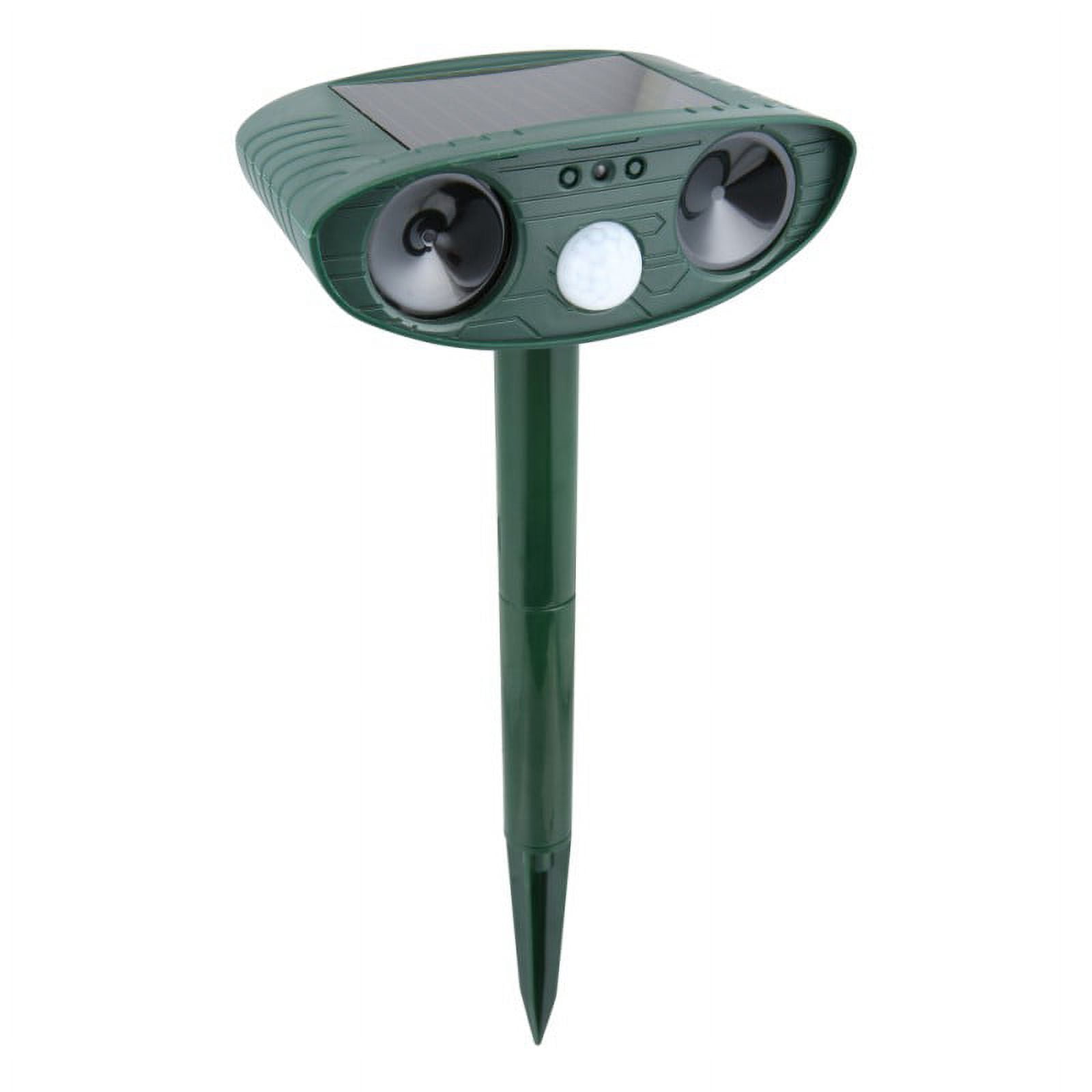 Solar Animal Repeller Rabbit Repellent Cat Repellent Outdoor Ultrasonic Pest Repeller Squirrel Repellent Deer Repellent,animal Repeller